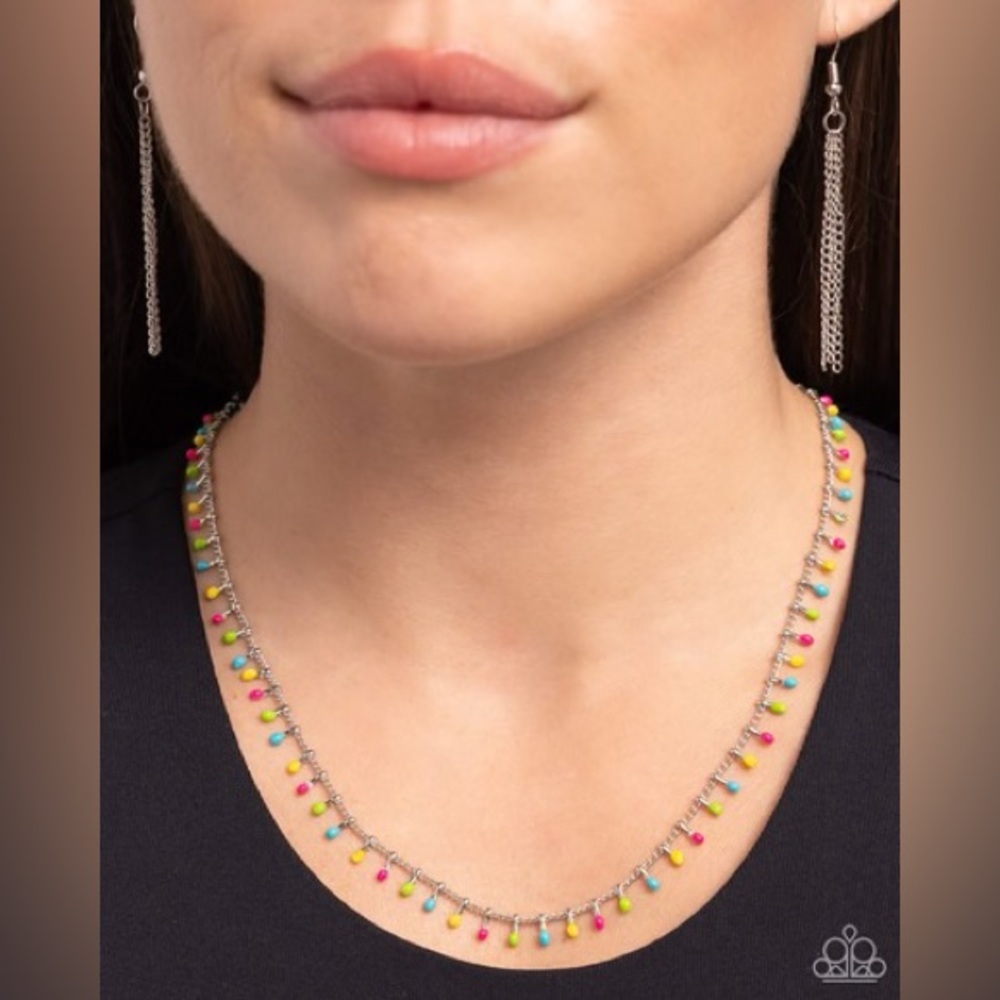 Paparazzi Multicolor Beaded Necklace Set